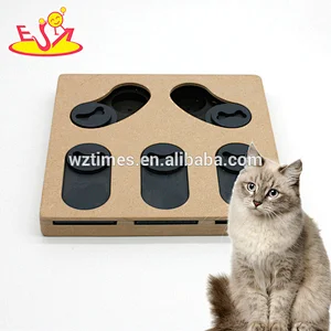 Wholesale best selling interactive wooden pets toy for increasing fun life W06F068