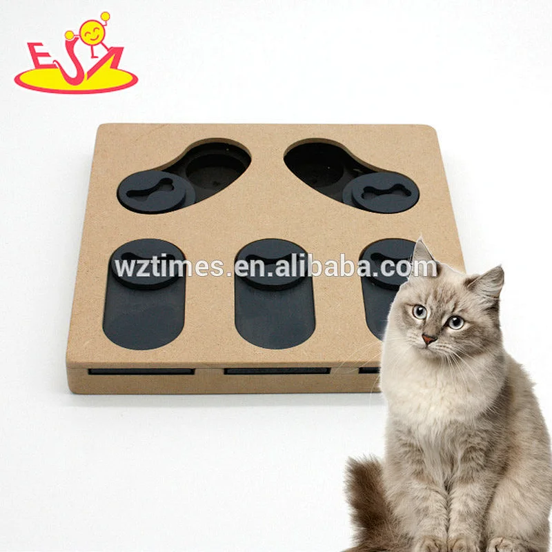 Wholesale best selling interactive wooden pets toy for increasing fun life W06F068