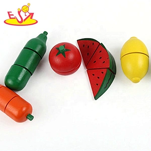 2019 Top fashion kids simulation wooden toy food for play W10B307