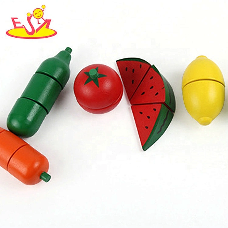 2019 Top fashion kids simulation wooden toy food for play W10B307
