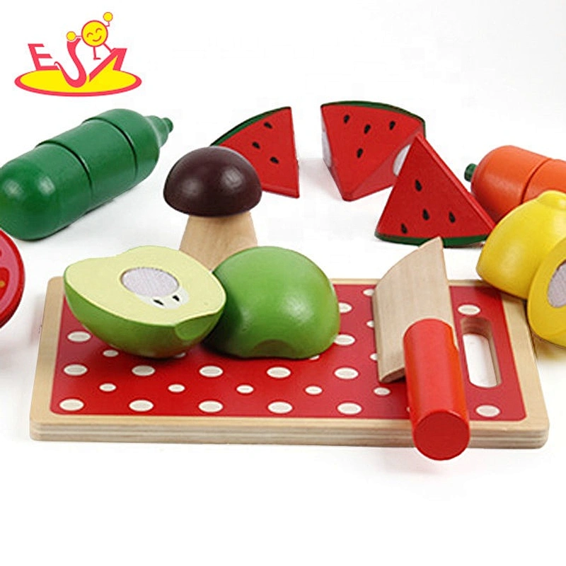 2019 Top fashion kids simulation wooden toy food for play W10B307
