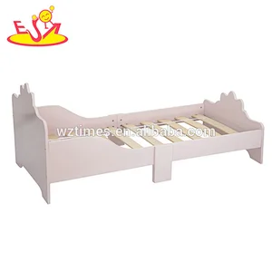 New hottest girls pink princess bed frame in wood W08A088