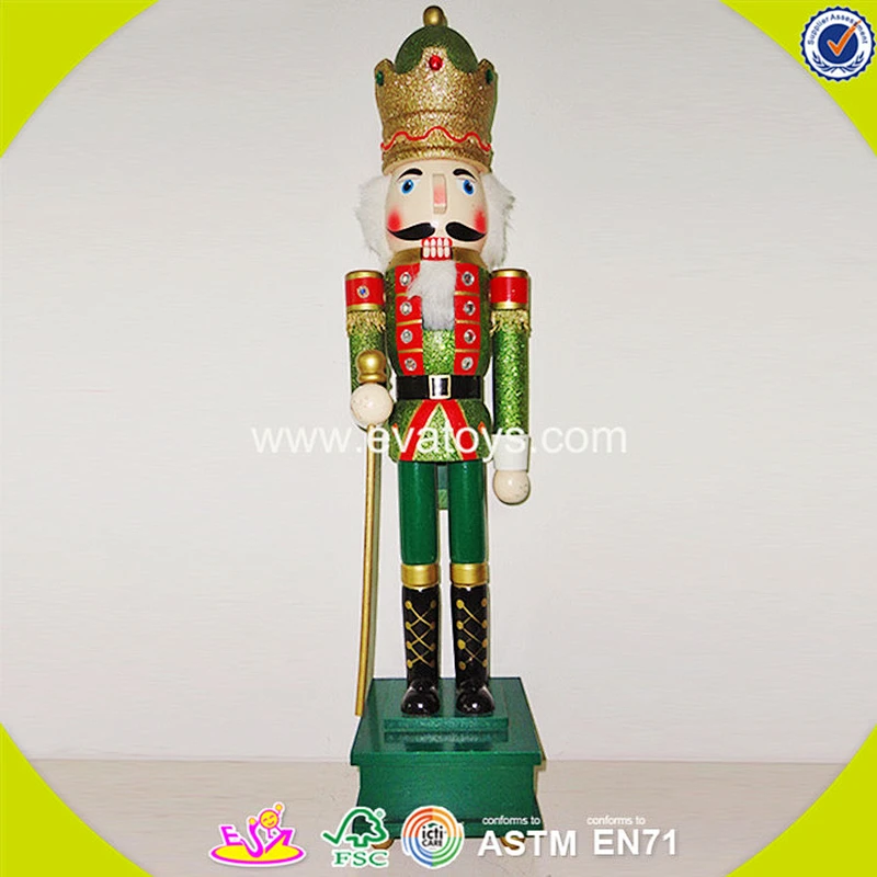 Wholesale fancy toddler wooden crafts nutcracker, professional wooden crafts nutcracker ,best gift crafts nutcracker W02A014