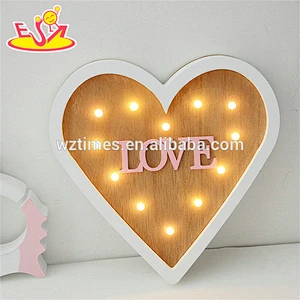 Wholesale wonderful battery powered wooden baby rainbow led lights as holiday decoration W09D028