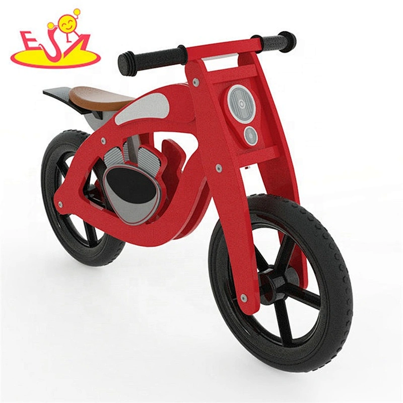 2019 New design children wooden toy motorbike for balance training W16C230