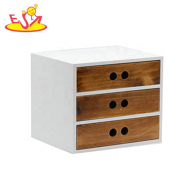 Wholesale 2 layers wooden bedroom chest for home W08C257