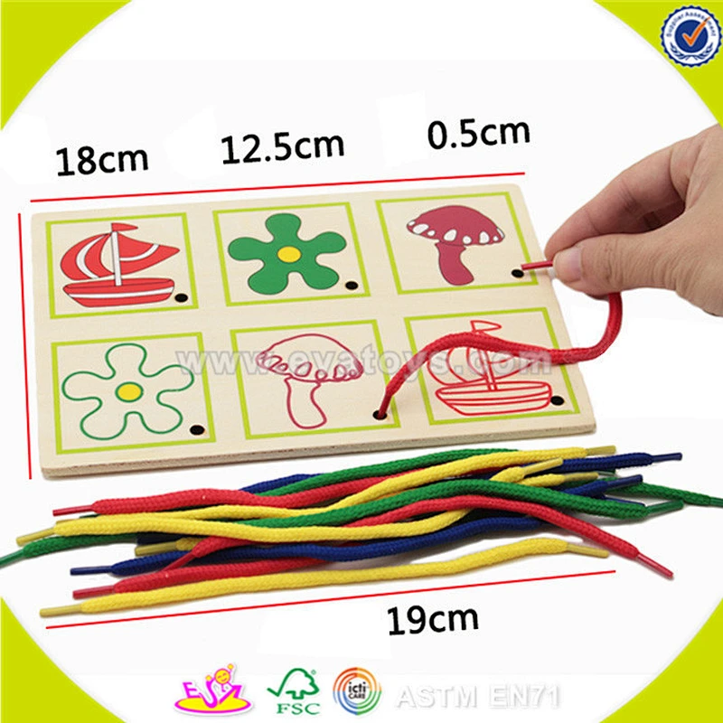wholesale lovely wooden puzzle toy top sale kids wooden puzzle toy educational toddler wooden puzzle toy W14A130