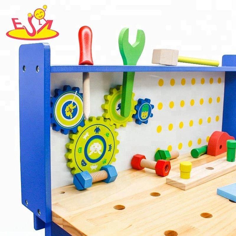 Amazon hot sale diy wooden kids tool set for wholesale W03D073