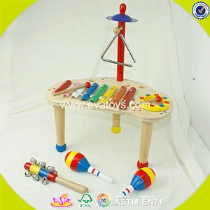 wholesale fashion baby wooden music toy set funny children wooden music toy set W07A066