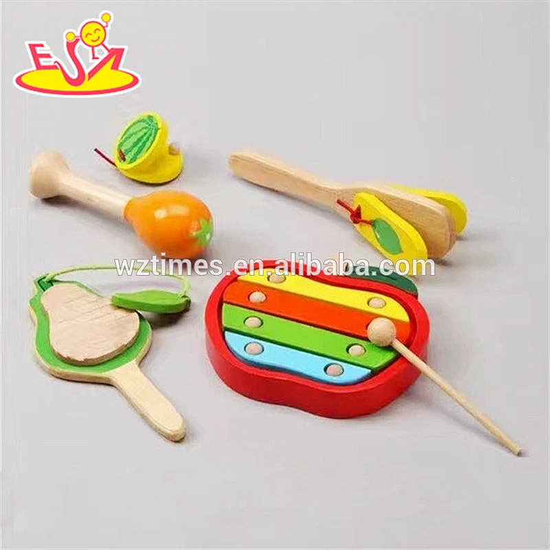 2018 wholesale new wooden kids musical toys funny wooden kids musical toys top fashion wooden kids musical toys W07A118