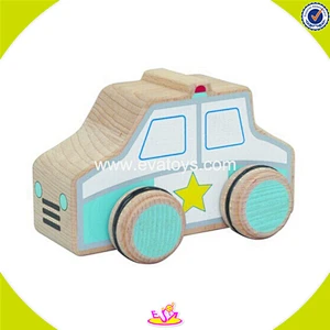 wholesale new design baby wooden toy bus hottest wooden toy bus W04A105