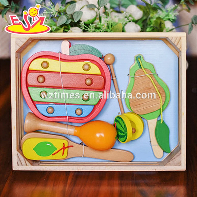 2018 wholesale new wooden kids musical toys funny wooden kids musical toys top fashion wooden kids musical toys W07A118