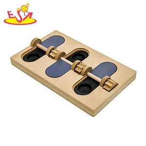 Free sample interactive wooden dog puzzle games for wholesale W06F106