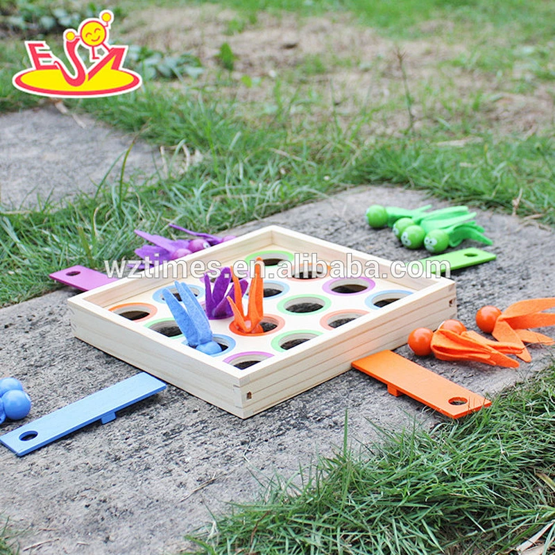 New hottest interesting fly wooden bird toss game for kids play W01B032