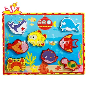 Wholesale teaching aid 3d jigsaw puzzles beautiful kids toy W14A199