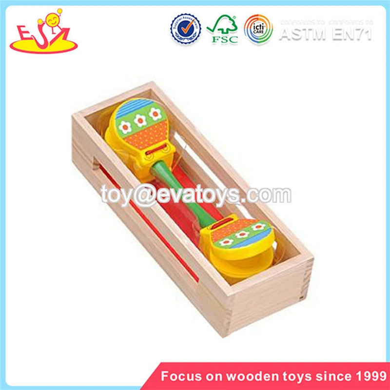 wholesale educational wooden rattle toys for babies best rattle toys for babies W07I035