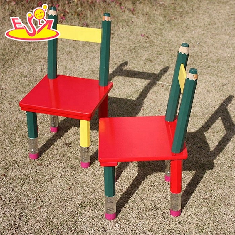 Most popular wooden doll table set with 2 chairs W08G138
