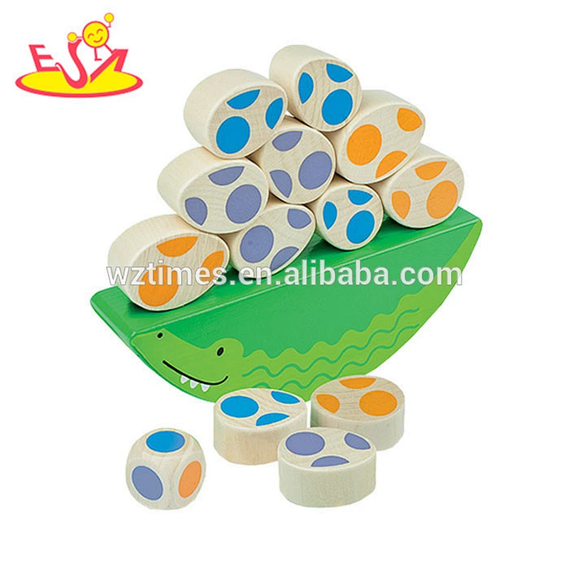 hölzerne Balanceblockspielwaren des Babys für pädagogisches W11F062