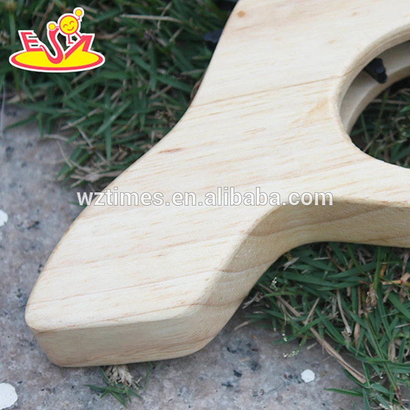 wholesale cheap baby wooden toy gun best sale wooden shot gun for kids W02A099