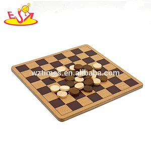 Wholesale unique customized wooden Reversi game for gift W11A099