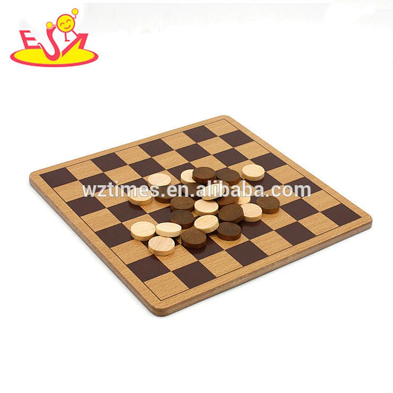 Wholesale unique customized wooden Reversi game for gift W11A099