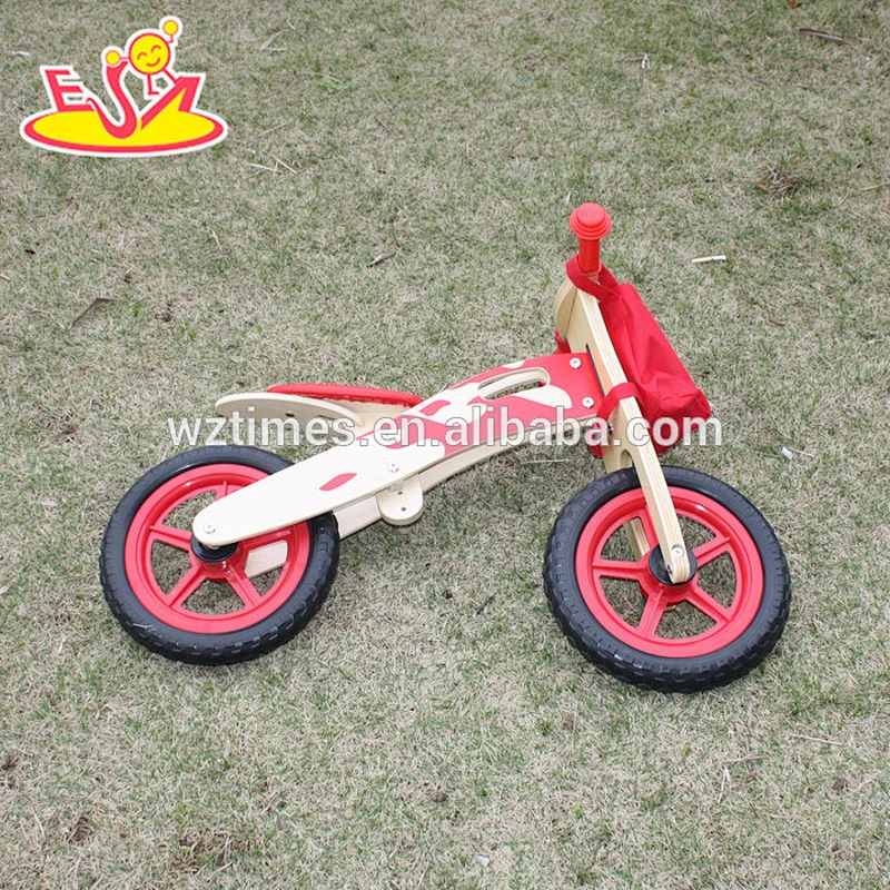 2018 wholesale wooden balance bikes for toddlers high quality wooden balance bikes for toddlers W16C141