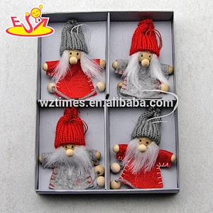 2018 wholesale baby wooden rag dolls, Christmas kids wooden rag dolls, new fashion children wooden rag dolls W02A219