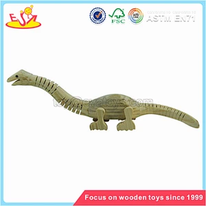 Wholesale children best choice wooden paint diy fish toy kids high quality diy fish toy W03A020