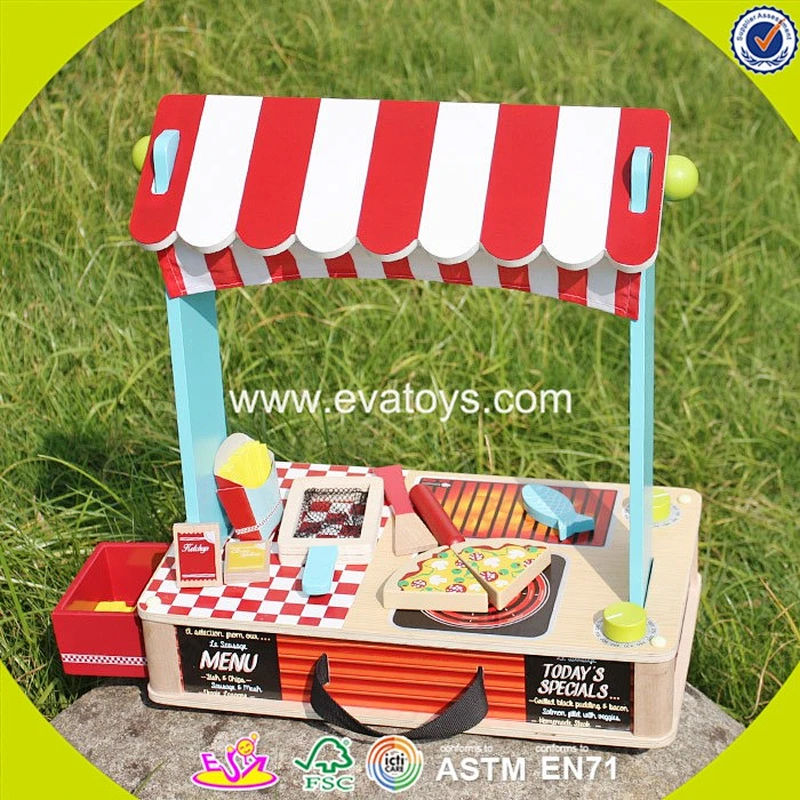Wholesale role play toy kitchen sets toy children wooden five sets kitchen sets toy bring fun W10D104