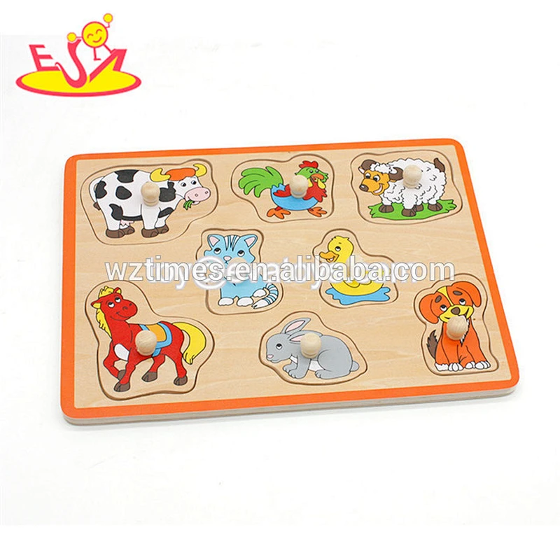 Wholesale pretty shape puzzle girls puzzle toy for preschool W14D042