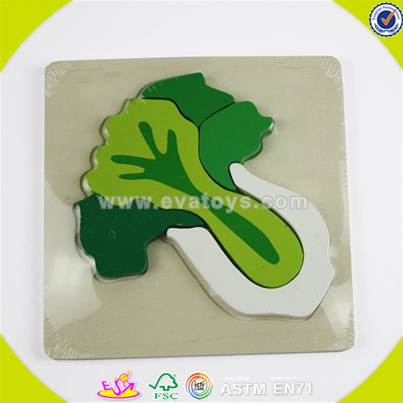 Wholesale lovely wooden mushroom jigsaw toy fashion wooden mushroom jigsaw toy best gift kids puzzle game W14G002