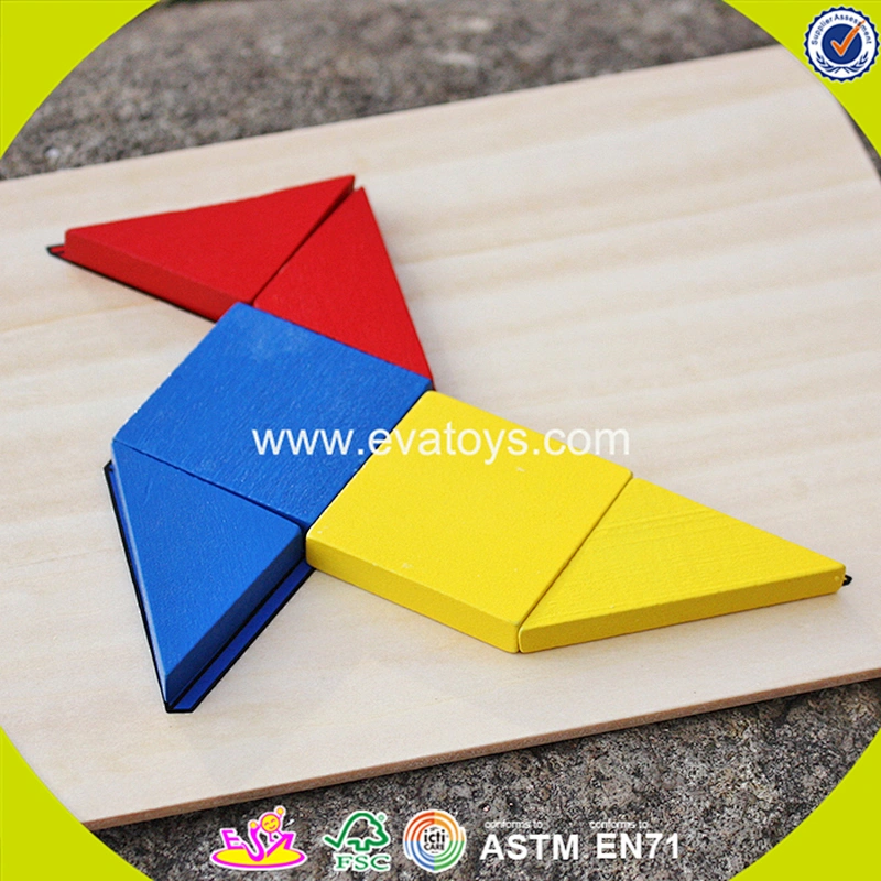 New design preschool wooden shape block toy for children W14A161