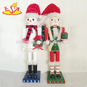 wholesale hot sale wooden kids nutcracker statues popular wooden kids nutcracker statues W02A081