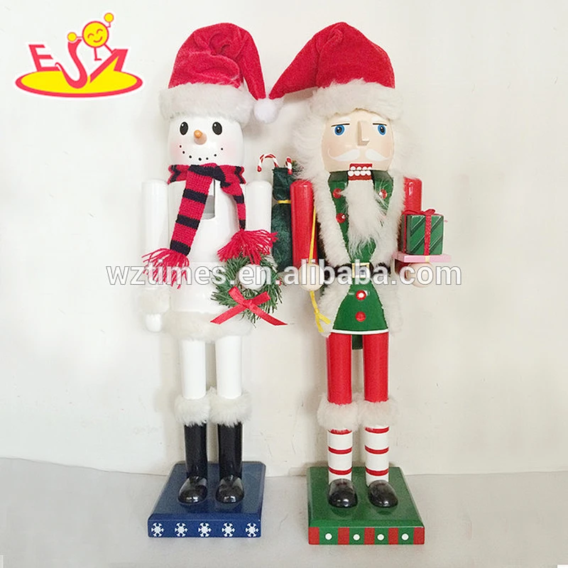 wholesale hot sale wooden kids nutcracker statues popular wooden kids nutcracker statues W02A081