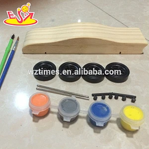2018 wholesale most popular children's wooden toy tank W03A082