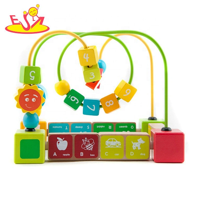 Großhandelste heißeste Verkaufskinder hölzerne Alphabetspielwaren für Kinder W11B161