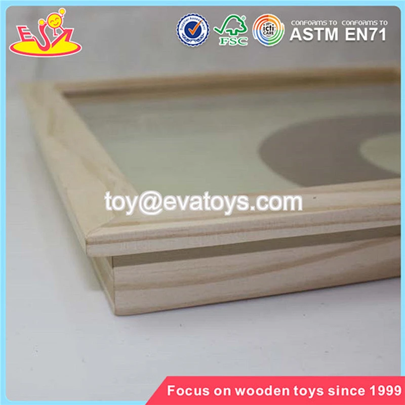 Wholesale wonderful classic top quality wooden photo frame W09A009