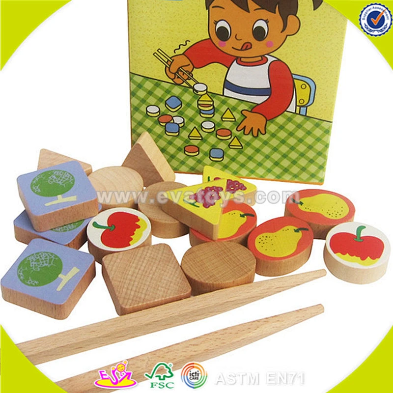 wholesale Wooden food toy cheap Wooden food toy top fashion Wooden food toy W10B117