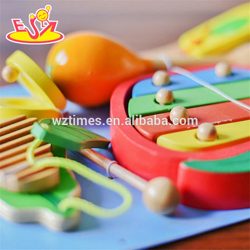 2018 wholesale new wooden kids musical toys funny wooden kids musical toys top fashion wooden kids musical toys W07A118