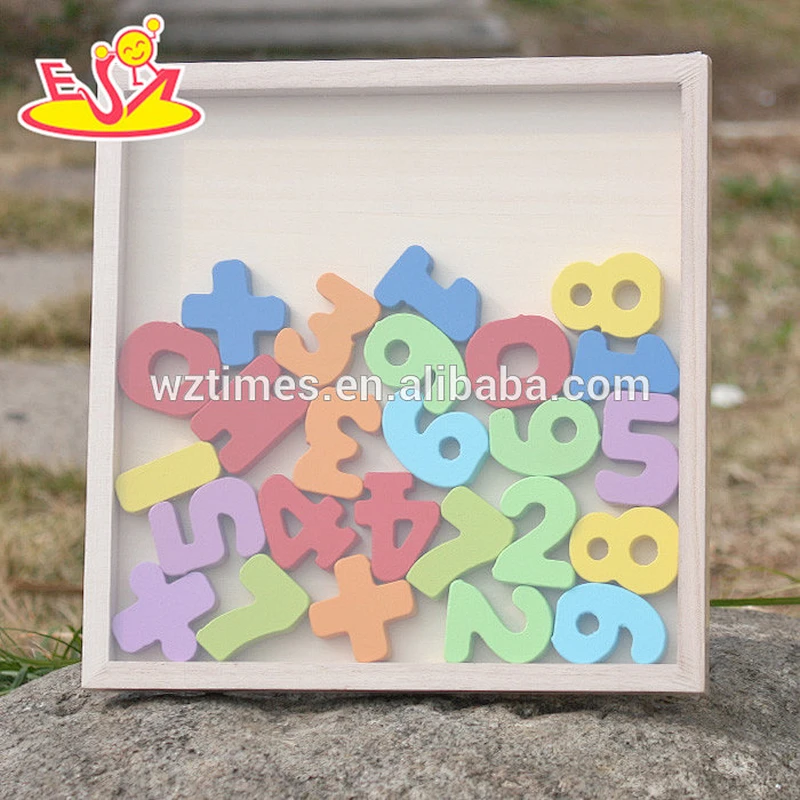 2018 new design numbers wooden math games for kids W14B073