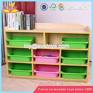 Wholesale new arrival simple style wooden children wardrobe for placing items W08I005