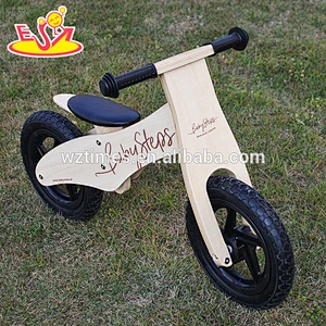 2018 New design baby wooden balance bike wholesale wooden balance bike log wooden balance bike for toddlers W16C156
