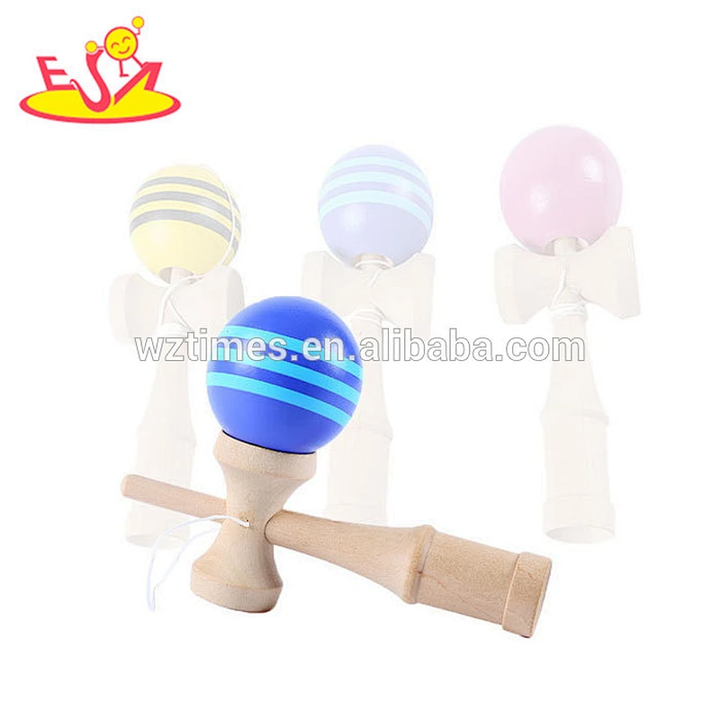 wholesale kids wooden kendamas for sale cheap baby wooden kendamas for sale best children wooden kendamas for sale W01A192