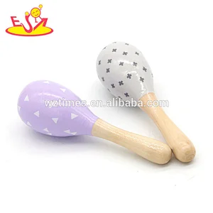2018 Wholesale hottest funny maracas toy classical shaker musical instrument for toddler W07I136