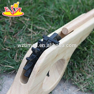 wholesale cheap baby wooden toy gun best sale wooden shot gun for kids W02A099