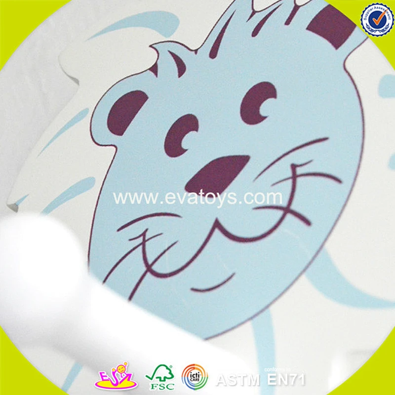 wholesale baby wooden hanger hooks household kids wooden hanger hooks W09B069