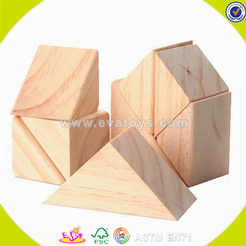2018 Wholesale kids wooden educational building toys for training practical ability W13E023