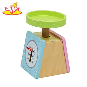 Top sale montessori educational wooden toy scales for children W10D150
