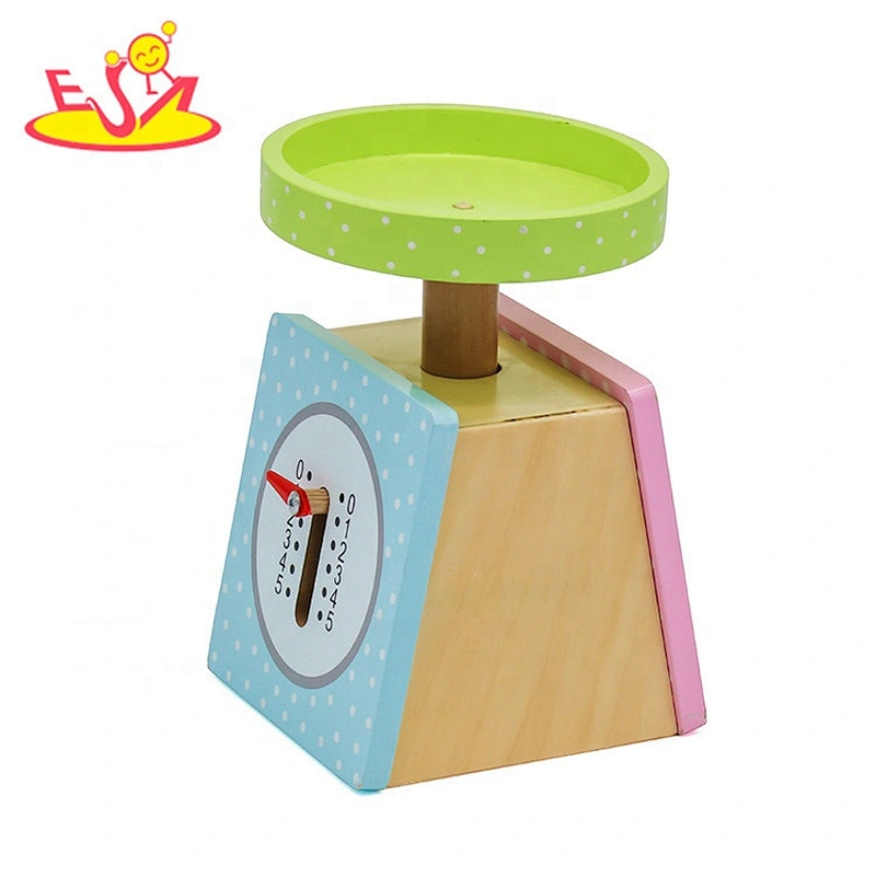 Top sale montessori educational wooden toy scales for children W10D150