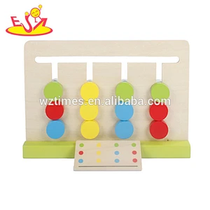 2018 wholesale preschool wooden learning toys for toddlers funny wooden learning toys for toddlers W12F018